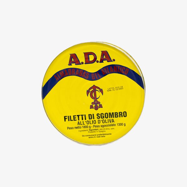 Filetti Di Sgombro A.d.a. Kg.1,800